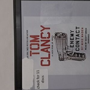 Tom Clancy Enemy Contact a Jack Ryan Jr. Audiobook 11 Disc Set